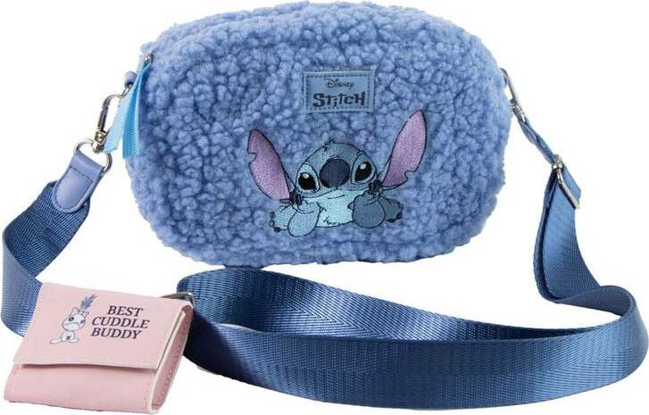 Lilo & Stitch Stitch - Best Cuddle Buddy Kabelka modrá - Merchstore.cz