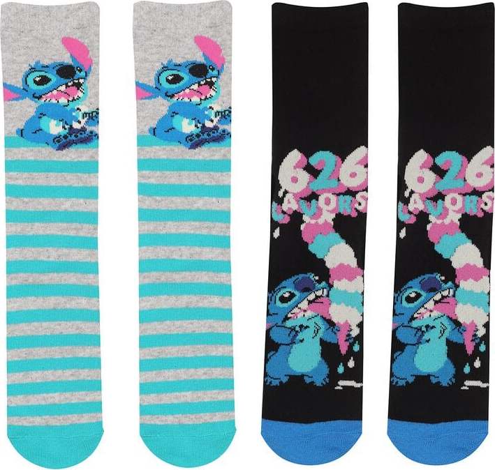 Lilo & Stitch Stitch Ponožky vícebarevný - Merchstore.cz