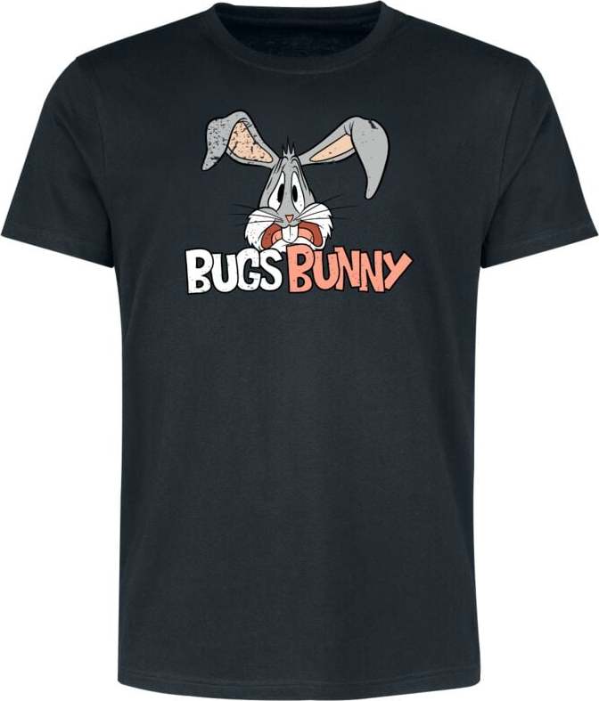 Looney Tunes Bugs Bunny Tričko černá - Merchstore.cz