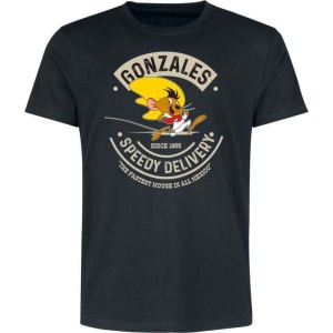 Looney Tunes Speedy Gonzales Tričko černá