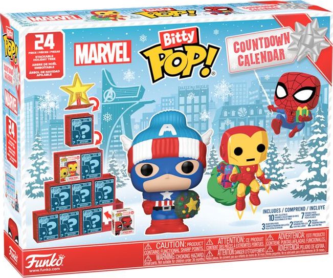 Marvel Odpočítavací kalendář Marvel - Bitty Pop! Adventní kalendář standard - Merchstore.cz
