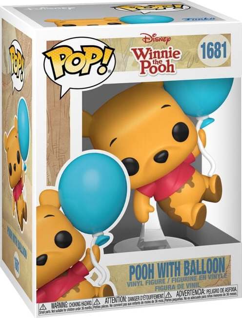Medvídek Pu Vinylová figurka č.1681 Pooh with Balloon Sberatelská postava standard - Merchstore.cz
