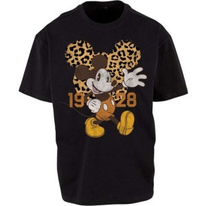 Mickey & Minnie Mouse Leopard Head Tričko černá - Merchstore.cz