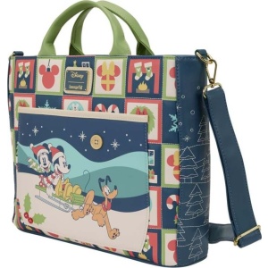 Mickey & Minnie Mouse Loungefly - Micky & Minnie Holiday Convertible Kabelka vícebarevný - Merchstore.cz