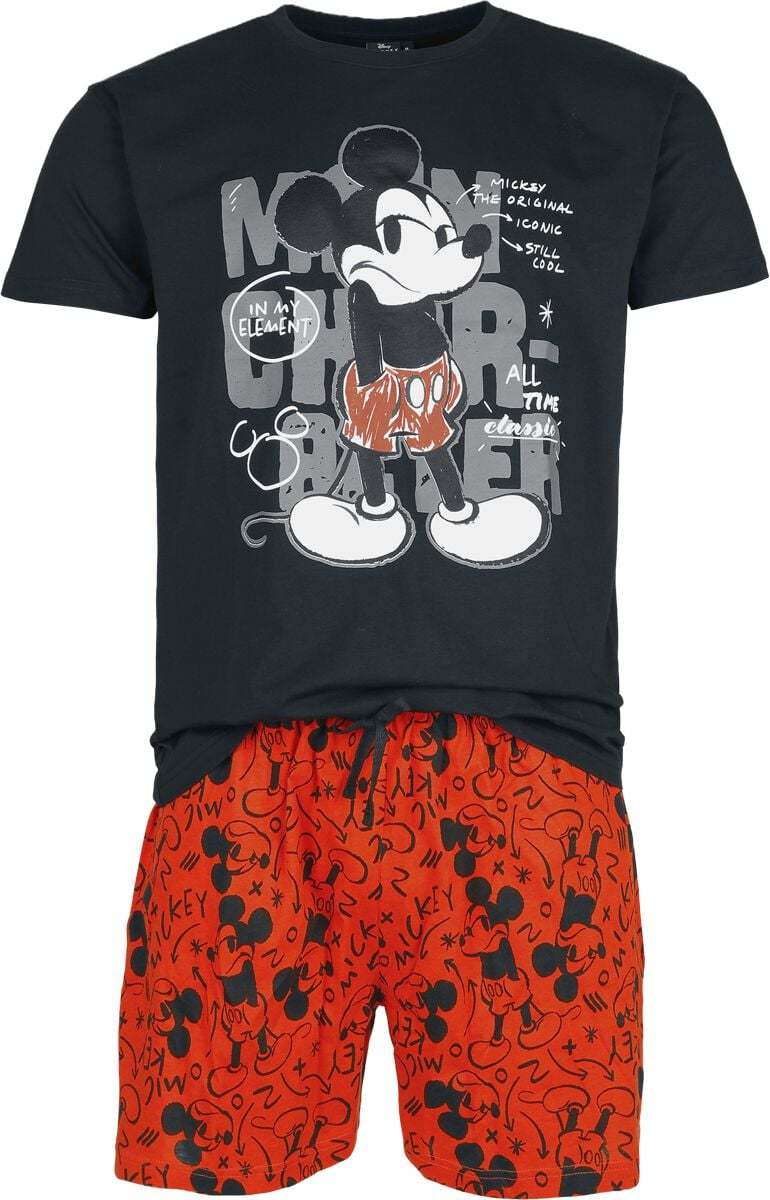 Mickey & Minnie Mouse Mickey Mouse pyžama vícebarevný - Merchstore.cz