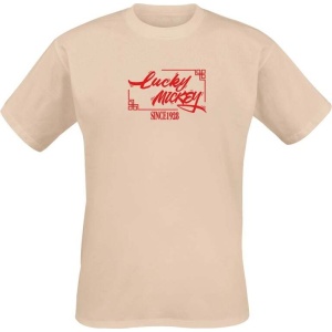Mickey & Minnie Mouse Micky - Spice Up Your Life Lucky Tričko přírodní