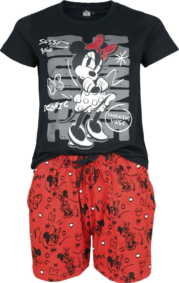 Mickey & Minnie Mouse Minnie Mouse pyžama vícebarevný - Merchstore.cz