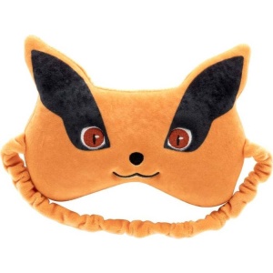 Naruto Kyubi ocní maska na spaní bílá/cerná