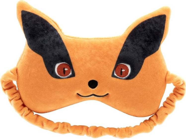 Naruto Kyubi ocní maska na spaní bílá/cerná - Merchstore.cz