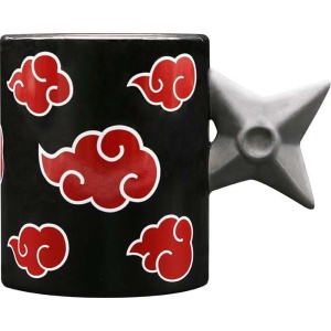 Naruto Shuriken Akatsuki Hrnek vícebarevný