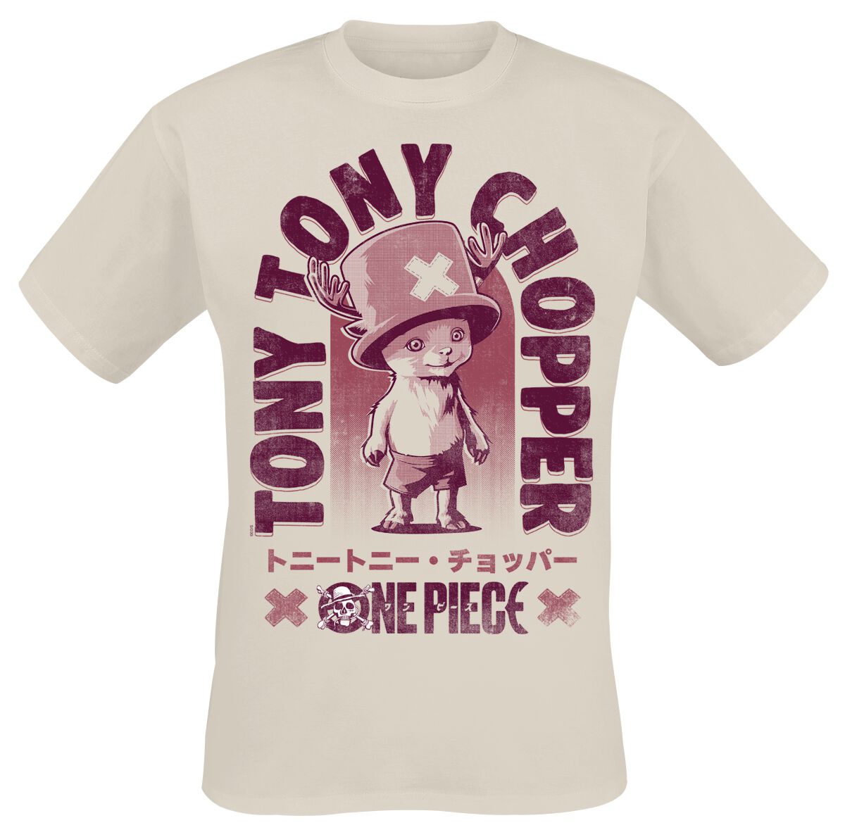 One Piece One Piece - Chopper Tonal Tričko přírodní - Merchstore.cz One Piece One Piece - Chopper Tonal Tričko přírodní - Merchstore.cz