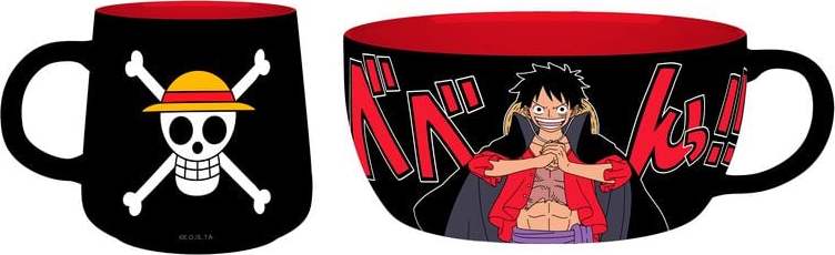 One Piece Ruffy Jídelní sada vícebarevný - Merchstore.cz
