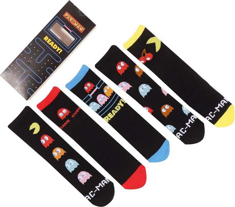 Pacman Characters Ponožky vícebarevný - Merchstore.cz