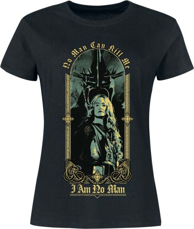 Pán prstenů Éowyn: I am no Man Dámské tričko černá - Merchstore.cz