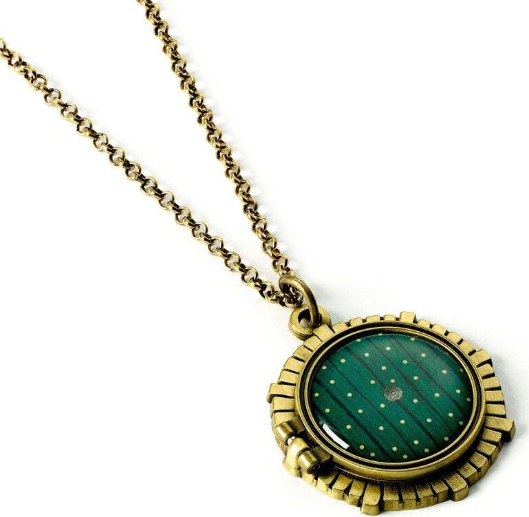 Pán prstenů Hobbit Door Náhrdelník - řetízek zlatá - Merchstore.cz