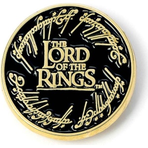 Pán prstenů Logo Odznak zlatá