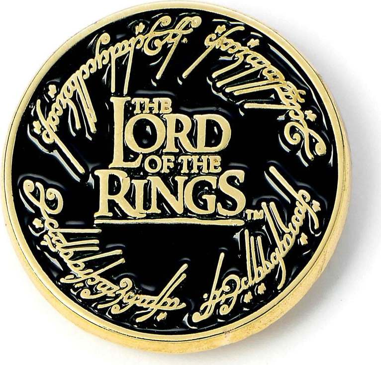 Pán prstenů Logo Odznak zlatá - Merchstore.cz