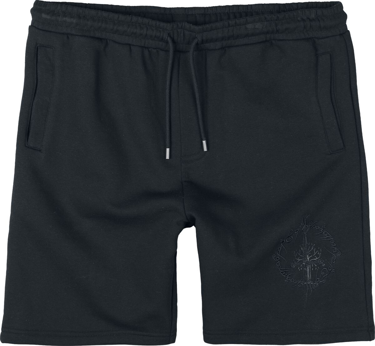 Pán prstenů Tree Of Gondor Teplákové šortky černá - Merchstore.cz