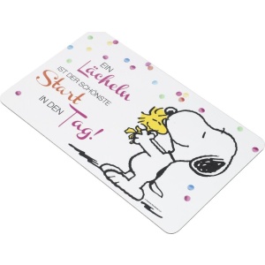 Peanuts Ein Lächeln ist der schönste Start in den Tag! Krájecí prkénko vícebarevný