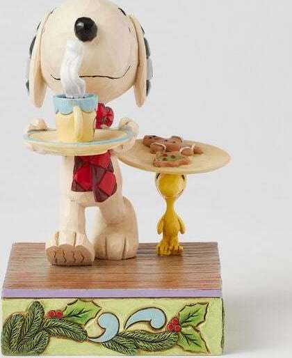 Peanuts Figurka Snoopy and Woodstock - Cookies For Santa Sberatelská postava vícebarevný - Merchstore.cz
