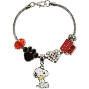 Peanuts Snoopy náramek stríbrná - Merchstore.cz