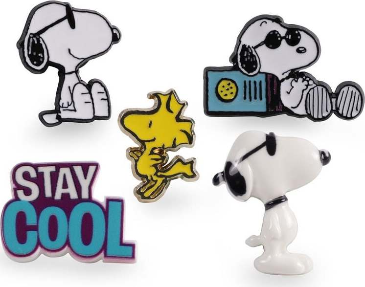 Peanuts Snoopy - Stay Cool Sada odznaků vícebarevný - Merchstore.cz