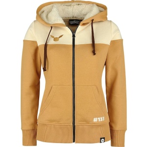 Pokémon Eevee - Cosplay Dámská mikina s kapucí na zip vícebarevný