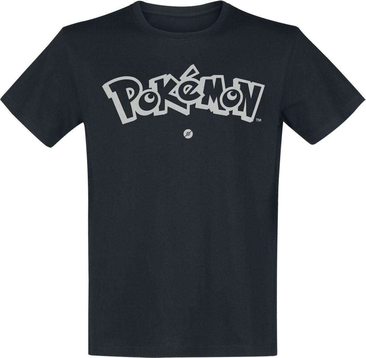 Pokémon Logo Tričko černá - Merchstore.cz