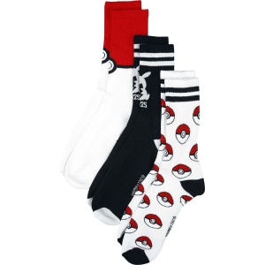 Pokémon Sportovní ponožky Ponožky vícebarevný