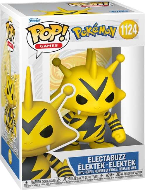 Pokémon Vinylová figurka č.1124 Electabuzz Sberatelská postava standard - Merchstore.cz Pokémon Vinylová figurka č.1124 Electabuzz Sberatelská postava standard - Merchstore.cz