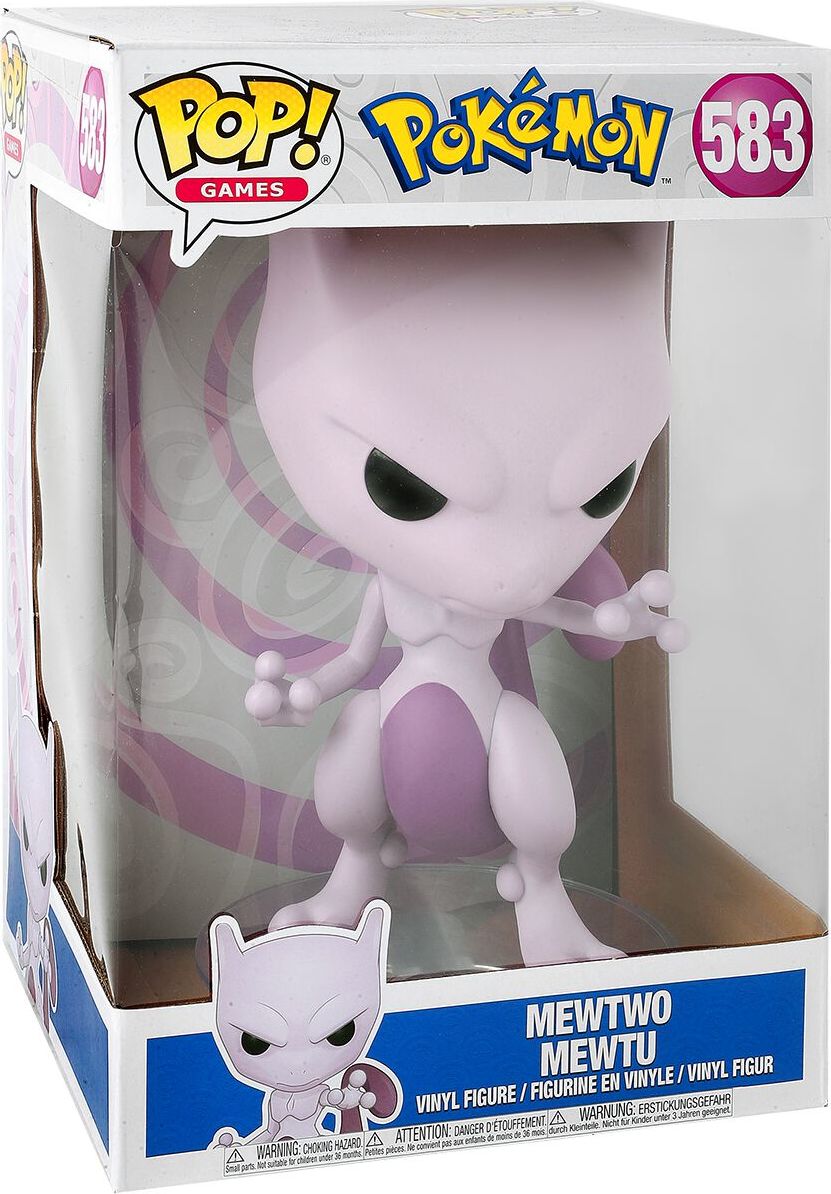 Pokémon Vinylová figurka č. 583 Mewtwo - (Jumbo Pop!) Sberatelská postava standard - Merchstore.cz