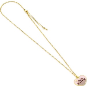 Pusheen Heart Pusheen Náhrdelník - řetízek zlatá - Merchstore.cz