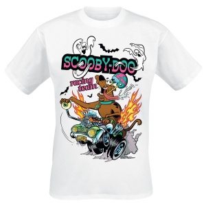Scooby-Doo Racing Tričko bílá