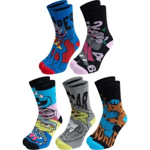 Sesame Street Balení 5 párů ponožek Sesamestreet Ponožky vícebarevný