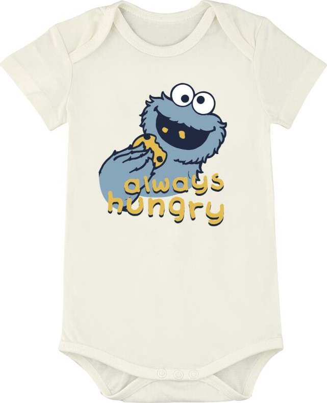 Sesame Street Cookie Monster - Always Hungry body vícebarevný - Merchstore.cz Sesame Street Cookie Monster - Always Hungry body vícebarevný - Merchstore.cz