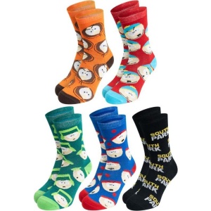 South Park Balení 5 párů ponožek South Park Ponožky vícebarevný