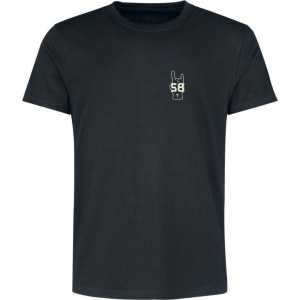 SpongeBob SquarePants Hall Of Fame - Patrick und SpongeBob Tričko černá