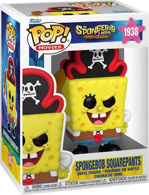 SpongeBob SquarePants Vinylová figurka č.1938 The SpongeBob Movie - SpongeBob SquarePants (Pop! Movies) Sberatelská postava standard - Merchstore.cz SpongeBob SquarePants Vinylová figurka č.1938 The SpongeBob Movie - SpongeBob SquarePants (Pop! Movies) Sberatelská postava standard - Merchstore.cz
