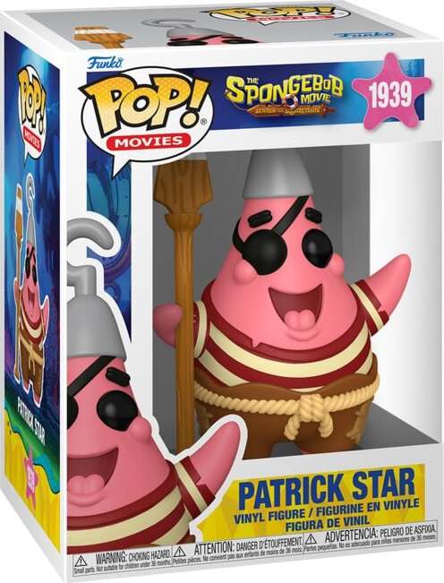 SpongeBob SquarePants Vinylová figurka č.1939 The SpongeBob Movie - Patrick Star (Pop! Movies) Sberatelská postava standard - Merchstore.cz SpongeBob SquarePants Vinylová figurka č.1939 The SpongeBob Movie - Patrick Star (Pop! Movies) Sberatelská postava standard - Merchstore.cz