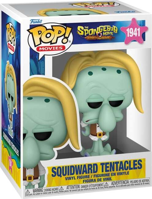 SpongeBob SquarePants Vinylová figurka č.1941 The SpongeBob Movie - Squidward Tentacles (Pop! Movies) Sberatelská postava standard - Merchstore.cz