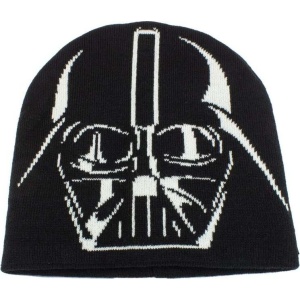 Star Wars Darth Vader Beanie čepice cerná/bílá - Merchstore.cz