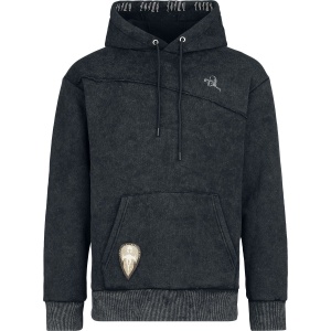 Star Wars The Mandalorian - Logo Mikina s kapucí černá