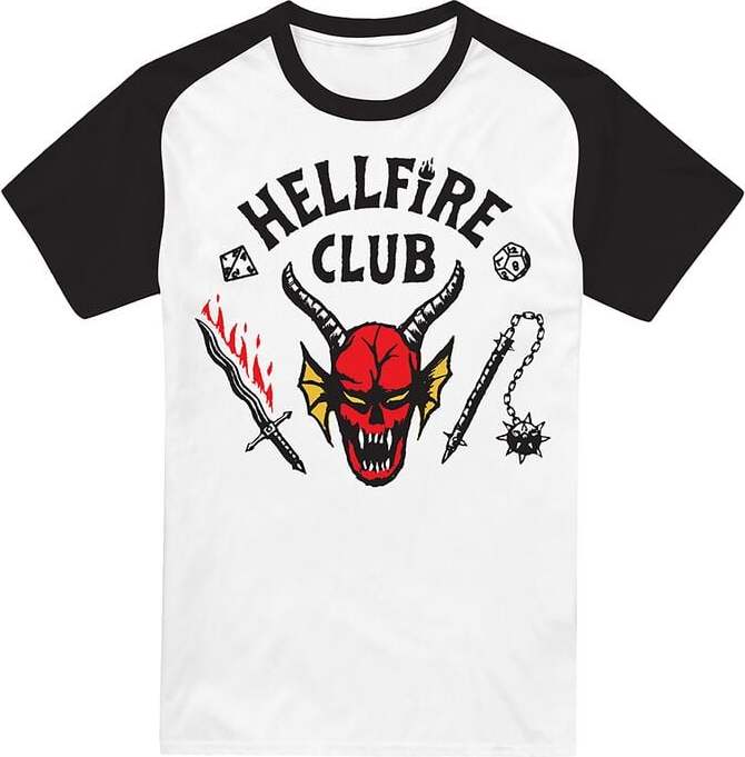 Stranger Things Hellfire Club Tričko vícebarevný - Merchstore.cz