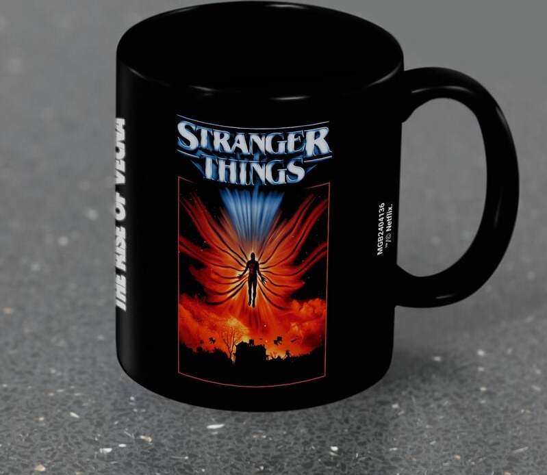 Stranger Things The Rise of Vecna Hrnek černá - Merchstore.cz