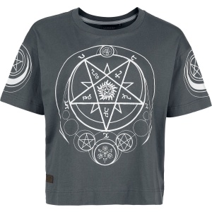 Supernatural Moons and Salt Circles Dámské tričko šedá