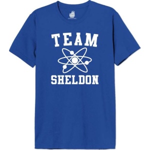 The Big Bang Theory Team Sheldon Tričko modrá - Merchstore.cz