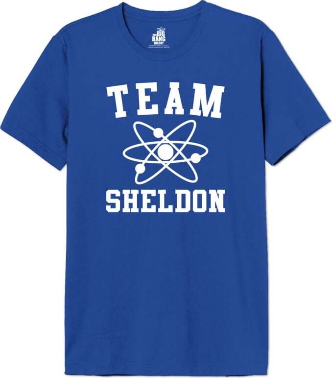 The Big Bang Theory Team Sheldon Tričko modrá - Merchstore.cz
