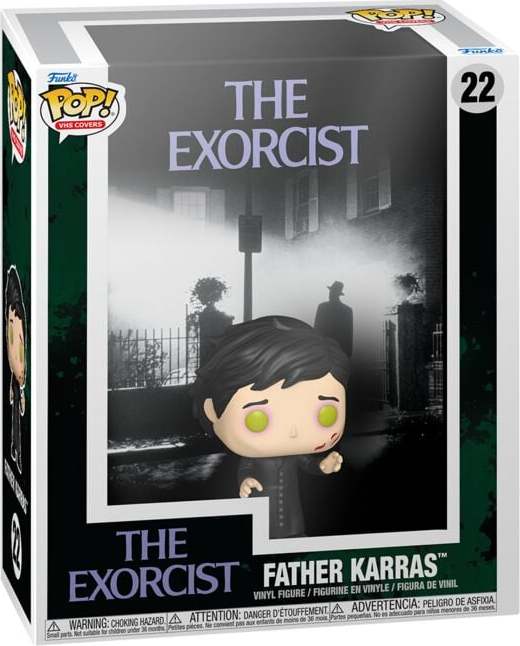 The Exorcist Vinylová figurka č.22 Father Karras (Pop! VHS Covers) Sberatelská postava standard - Merchstore.cz