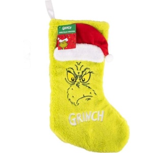 The Grinch Vánoční ponožka The Grinch Nástenné dekorace vícebarevný - Merchstore.cz