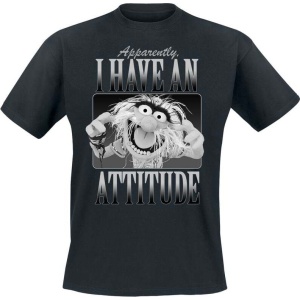 The Muppets Attitude Tričko černá - Merchstore.cz
